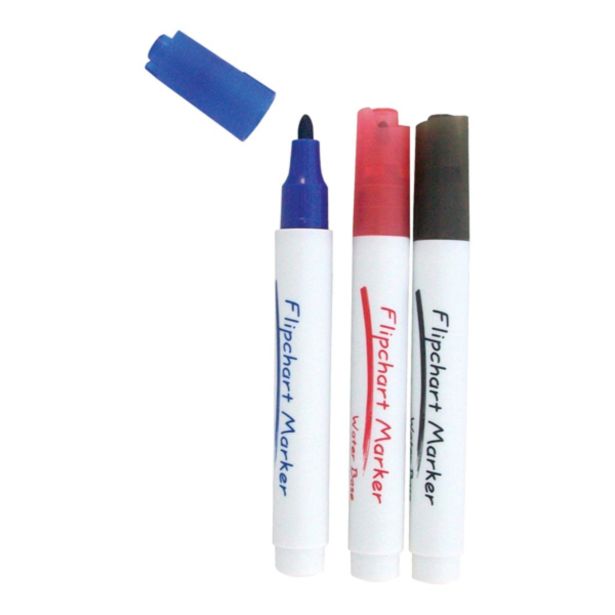 FLOMASTER CONMETALL 3 KOS RDEČ+MODER+ČRN