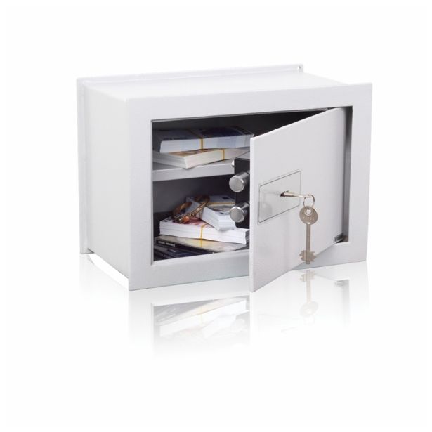 ZIDNI TREZOR MQ 250X350X200 MM KLJUČ BEL
