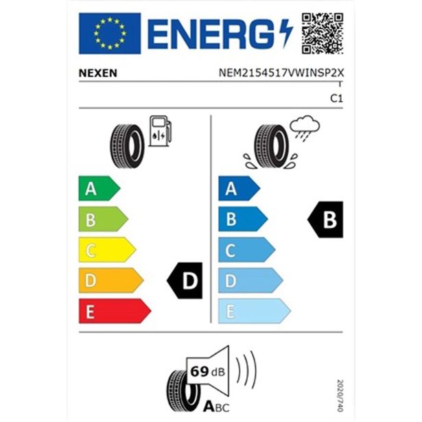 ZIMSKA GUMA NEXEN 215/45R17 91V XL WINGUARD SPORT 2
