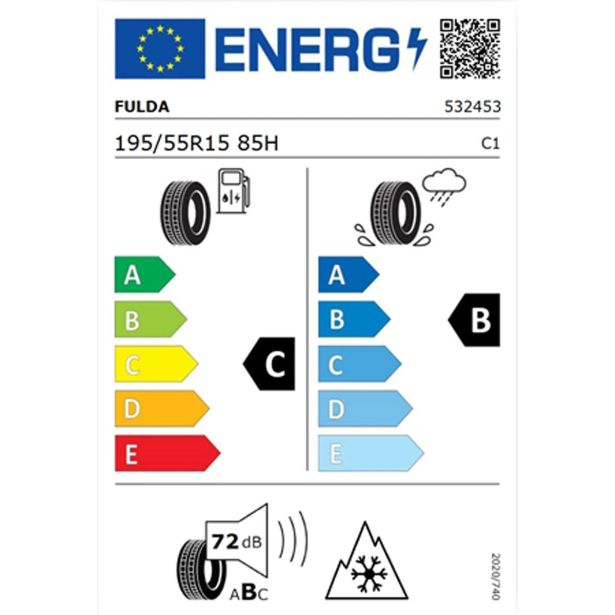 ZIMSKA GUMA FULDA 195/55R15 85H KRISTALL CONTROL HP2
