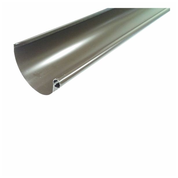 ŽLEB ŠUŠTERŠIČ 28 CM ALUMINIJ RJAV L=6 M