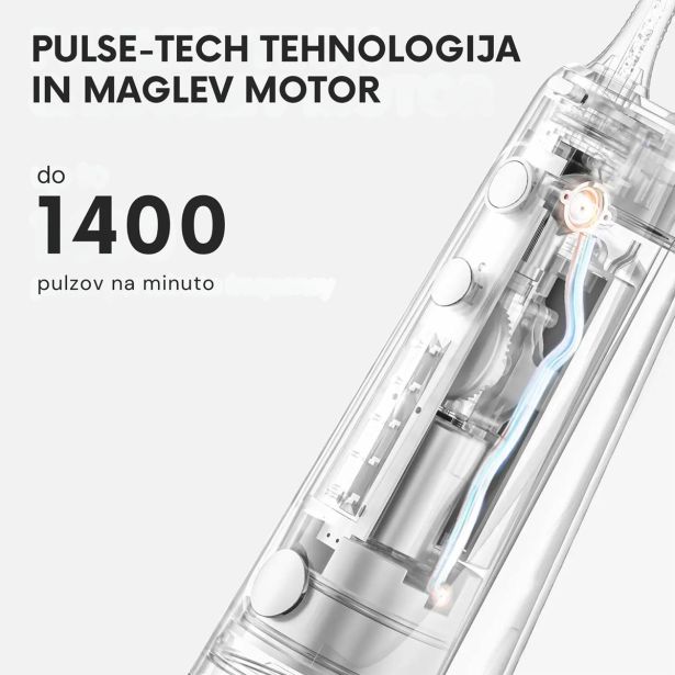 ZOBNA PRHA OCLEAN W10 ROZA, 2 NASTAVKA