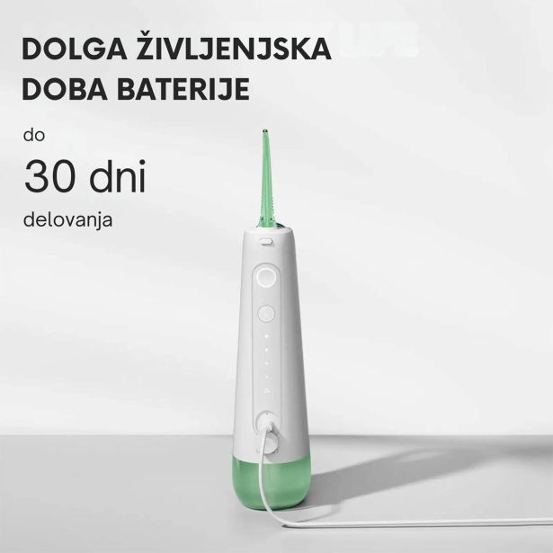 ZOBNA PRHA OCLEAN W10 ZELENA, 2 NASTAVKA
