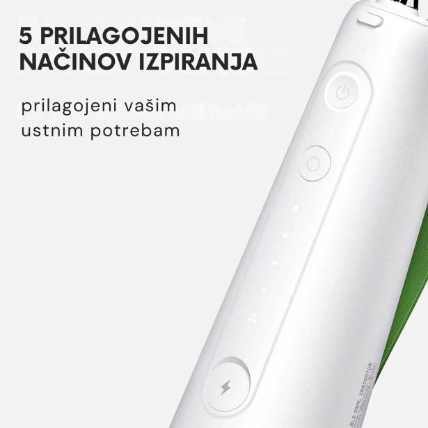 ZOBNA PRHA OCLEAN W10 ZELENA, 2 NASTAVKA