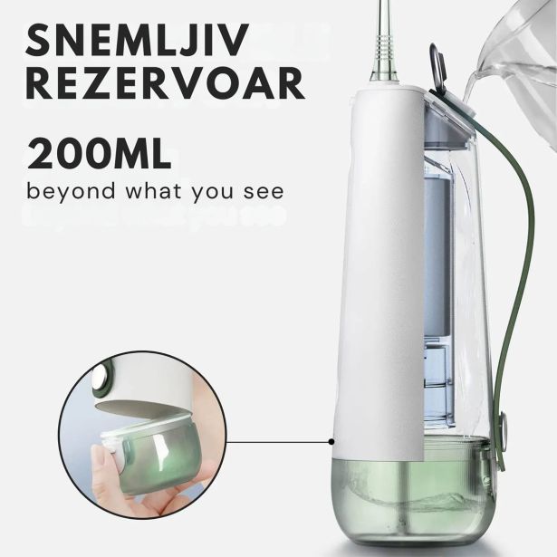 ZOBNA PRHA OCLEAN W10 ZELENA, 2 NASTAVKA