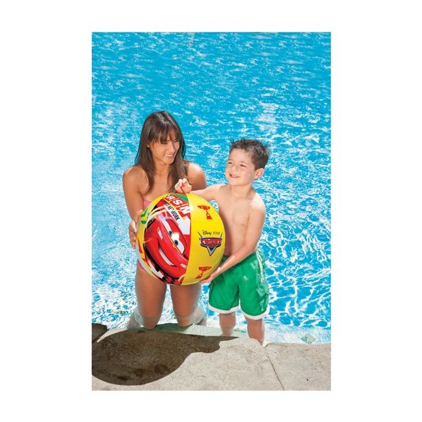 NAPIHLJIVA IGRAČA INTEX ŽOGA CARS