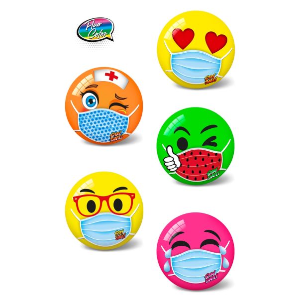 ŠPORTNI REKVIZIT STAR ŽOGA MASKA 23 CM SORTIRANO