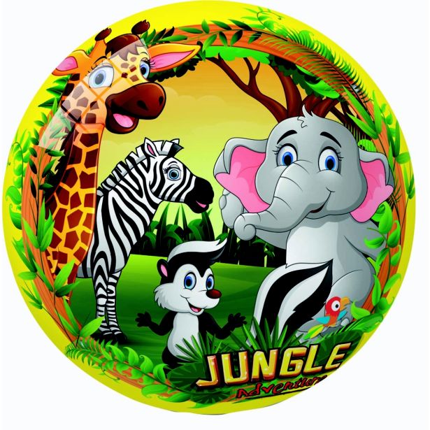 ŠPORTNI REKVIZIT STAR ŽOGA ŽIVALI DŽUNGLA 23 CM