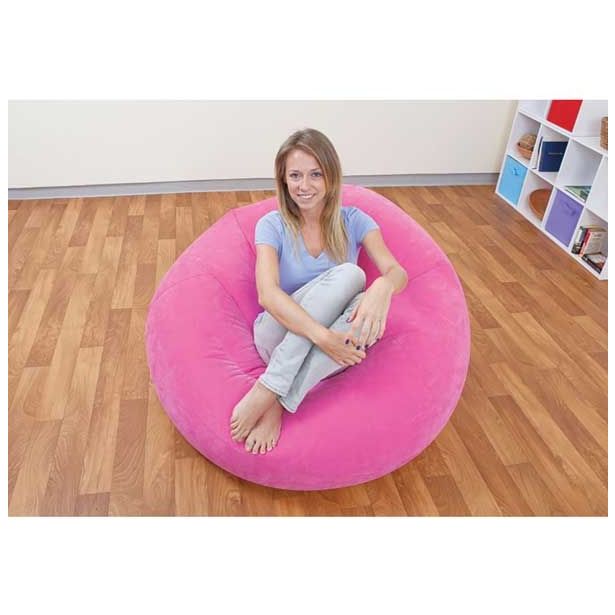 NAPIHLJIVA BLAZINA INTEX ZRAČNA BLAZINA BAGTM 107X104X69 CM VEČ BARV