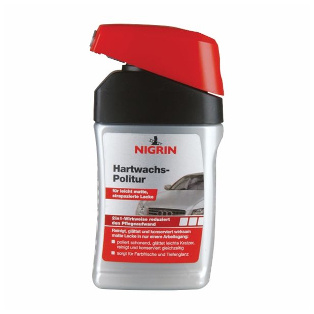 ZUNANJA AVTOKOZMETIKA NIGRIN POLITURA S TRDIM VOSKOM 300ML