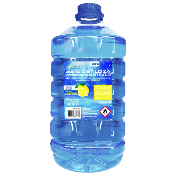ZUNANJA AVTOKOZMETIKA POWER OIL ČISTILO ZA VET. STEKLO 5L Z1 ZIMSKO DO -20°C