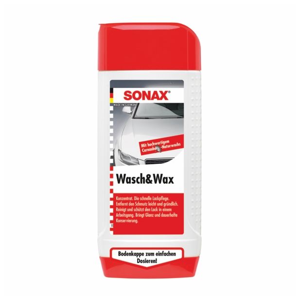 SONAX AVTOŠAMPON Z VOSKOM KONCENTRAT 500ML