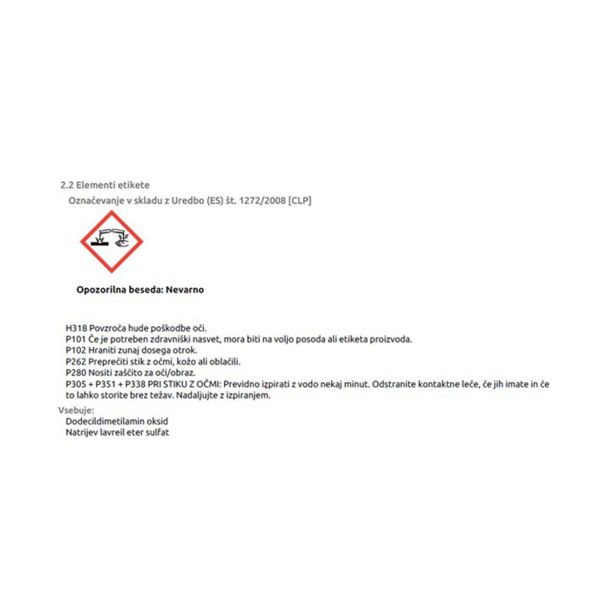 ZUNANJA AVTOKOZMETIKA SUNSHINE ODSTRANJEVALEC INSEKTOV 500ML