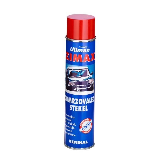ZUNANJA AVTOKOZMETIKA ULLMAN ZIMAX ODMRZOVALEC STEKEL 600 ML
