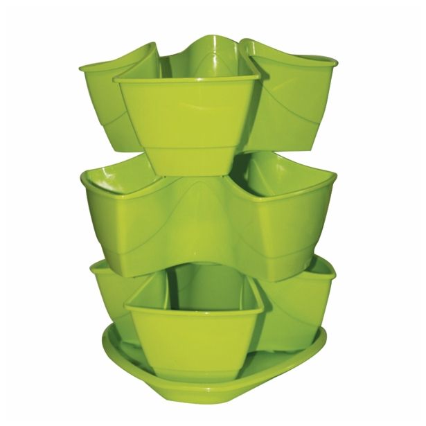 ZUNANJA POSODA JAGODNIK PVC COUBI SET LIMETA