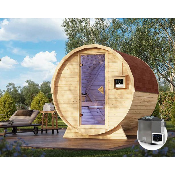 ZUNANJA SAVNA KARIBU 38 MM SODNA 1.5+9KW BIO-KOMBINIRANA PEČICA