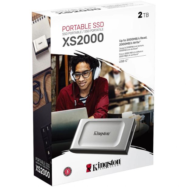 ZUNANJI TRDI DISK KINGSTON SSD EXT. 2TB USB 3.2 SXS2000/2000G PORTABL