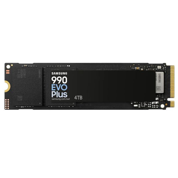 ZUNANJI TRDI DISK SAMSUNG 990 EVO PLUS 4TB M.2 PCIE 5.0 NVME 2280 MZ-V9S4T