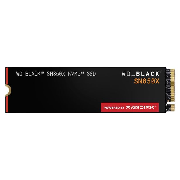 ZUNANJI TRDI DISK WESTERN DIGITAL SSD SN850X 1TB M.2 PCIE 4.0 NVME WDS100T2X0E 2280