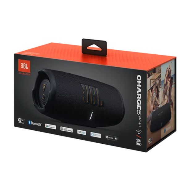 ZVOČNA POSTAJA JBL CHARGE5 ČRN WIFI