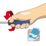 PLOŠČATI IZVIJAČ UNIOR 0.5X3X180/100 MM TBI ART. 602TBI