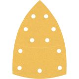 10-DELNI KOMPLET BRUSNIH PAPIRJEV EXPERT C470 Z 11 LUKNJAMI ZA VEČNAMENSKE BRUSILNIKE, 102 X 62 MM, 93 MM, G 120