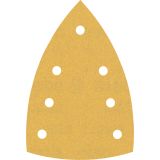 10-DELNI KOMPLET BRUSNIH PAPIRJEV S 7 LUKNJAMI EXPERT C470 ZA VEČNAMENSKE BRUSILNIKE, 100 X 150 MM, G 180