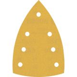 10-DELNI KOMPLET BRUSNIH PAPIRJEV S 7 LUKNJAMI EXPERT C470 ZA VEČNAMENSKE BRUSILNIKE, 100 X 150 MM, G 320