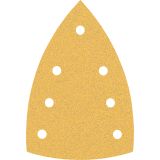 10-DELNI KOMPLET BRUSNIH PAPIRJEV S 7 LUKNJAMI EXPERT C470 ZA VEČNAMENSKE BRUSILNIKE, 100 X 150 MM, G 80