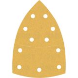 10-DELNI KOMPLET BRUSNIH PAPIRJEV Z 11 LUKNJAMI EXPERT C470 ZA VEČNAMENSKE BRUSILNIKE, 102 X 62 MM, 93 MM, G 180