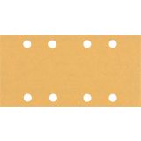 10-DELNI KOMPLET BRUSNIH PAPIRJEV Z 8 LUKNJAMI EXPERT C470 ZA EKSCENTRIČNE BRUSILNIKE, 93 X 186 MM, G 100