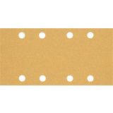 10-DELNI KOMPLET BRUSNIH PAPIRJEV Z 8 LUKNJAMI EXPERT C470 ZA EKSCENTRIČNE BRUSILNIKE, 93 X 186 MM, G 60