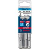 10-DELNI KOMPLET UDARNIH SVEDROV EXPERT SDS PLUS-7X, 4 X 50 X 115 MM