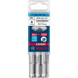 10-DELNI KOMPLET UDARNIH SVEDROV EXPERT SDS PLUS-7X, 6 X 50 X 115 MM