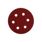 10- DELNI SET SAMOPRITRDILNIH BRUSNIH PAPIRJEV PREMERA 80 MM P120 6 LUKENJ