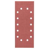 SAMOPRITDILNI BRUSNI LIST BOSCH 10-DELNI SET C430 RDEČ 115X280 MM G180 14 LUKENJ