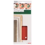 SAMOPRITDILNI BRUSNI LIST BOSCH 10-DELNI SET C430 RDEČ 115X280 MM G240 14 LUKENJ