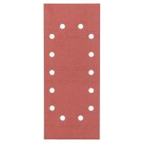 SAMOPRITDILNI BRUSNI LIST BOSCH 10-DELNI SET C430 RDEČ 115X280 MM G240 14 LUKENJ