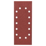 SAMOPRITDILNI BRUSNI LIST BOSCH 10-DELNI SET C430 RDEČ 115X280 MM G80 14 LUKENJ