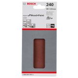 SAMOPRITDILNI BRUSNI LIST BOSCH 10-DELNI SET C430 RDEČ 80X133 MM K240 6 LUKENJ