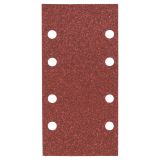 SAMOPRITDILNI BRUSNI LIST BOSCH 10-DELNI SET C430 RDEČ 93X185 MM K60 8 LUKENJ