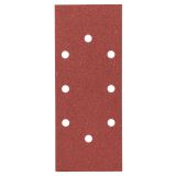 SAMOPRITDILNI BRUSNI LIST BOSCH 10-DELNI SET C430 RDEČ 93X230 MM G120 8 LUKENJ