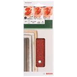 SAMOPRITDILNI BRUSNI LIST BOSCH 10-DELNI SET C430 RDEČ 93X230 MM G40 8 LUKENJ