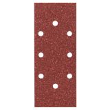 SAMOPRITDILNI BRUSNI LIST BOSCH 10-DELNI SET C430 RDEČ 93X230 MM G40 8 LUKENJ