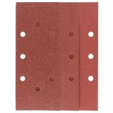 SAMOPRITDILNI BRUSNI LIST BOSCH 10-DELNI SET C430 RDEČ 93X230 MM G60/120/180