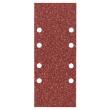 SAMOPRITDILNI BRUSNI LIST BOSCH 10-DELNI SET C430 RDEČ 93X230 MM K40 8 LUKENJ