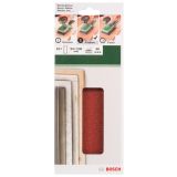 SAMOPRITDILNI BRUSNI LIST BOSCH 10-DELNI SET C430 RDEČ 93X230 MM K80 8 LUKENJ