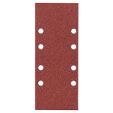 SAMOPRITDILNI BRUSNI LIST BOSCH 10-DELNI SET C430 RDEČ 93X230 MM K80 8 LUKENJ