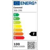 LED ZUNANJI REFLEKTOR COMMEL 100W ECONOMY LINE SMD ČRN