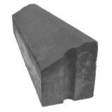 BETONSKI ROBNIK OBLAK GROUP 100X22X20 CM AC CEMENTNO SIV